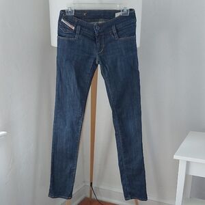 Diesel Dark Blue Matic Skinny Jeans